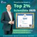 Press Release: Prof. Dr. Atiphan Pimkhaokham Named Among the Top 2% Scientists of the World